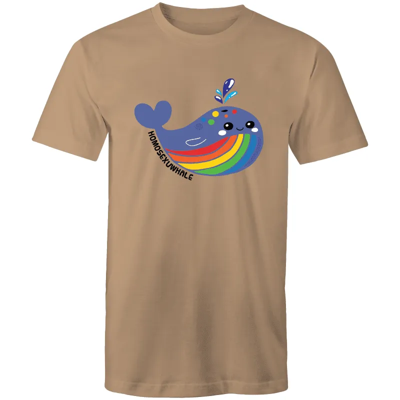 Gay Whale T-Shirt Unisex (Large Size)