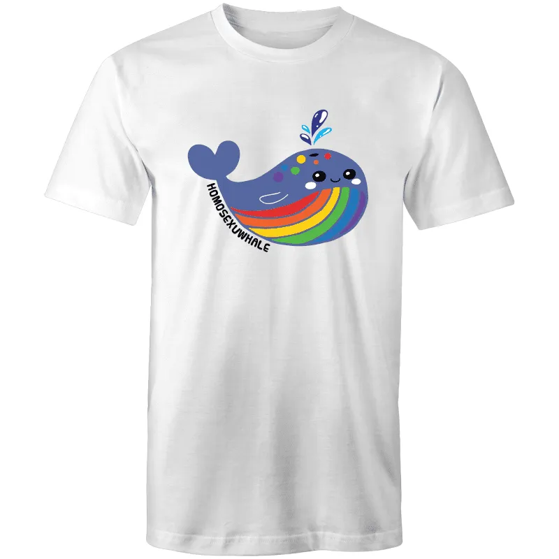 Gay Whale T-Shirt Unisex (Large Size)