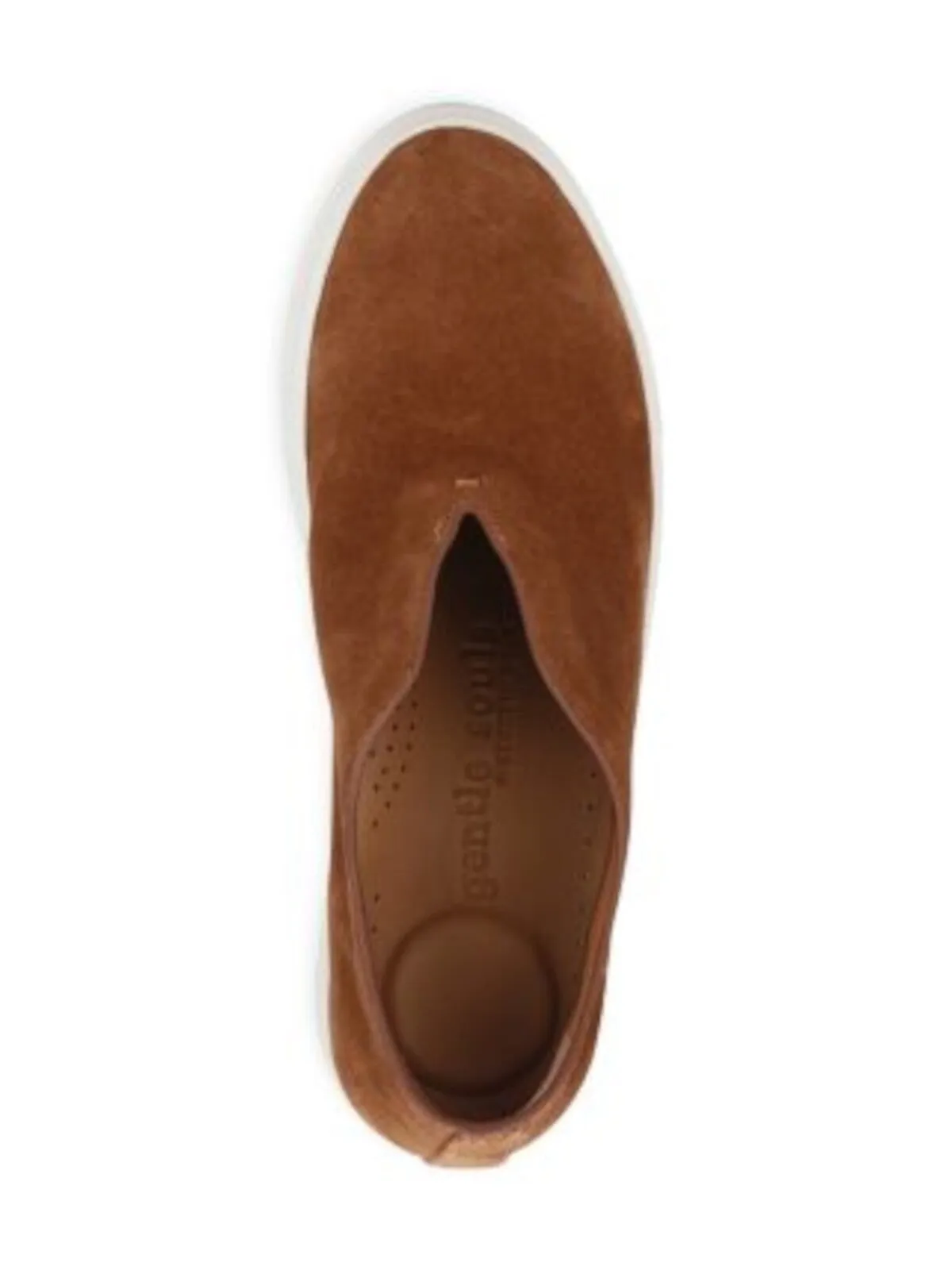 Gentle Souls Rory Women's Brown Leather Slip-On Sneakers