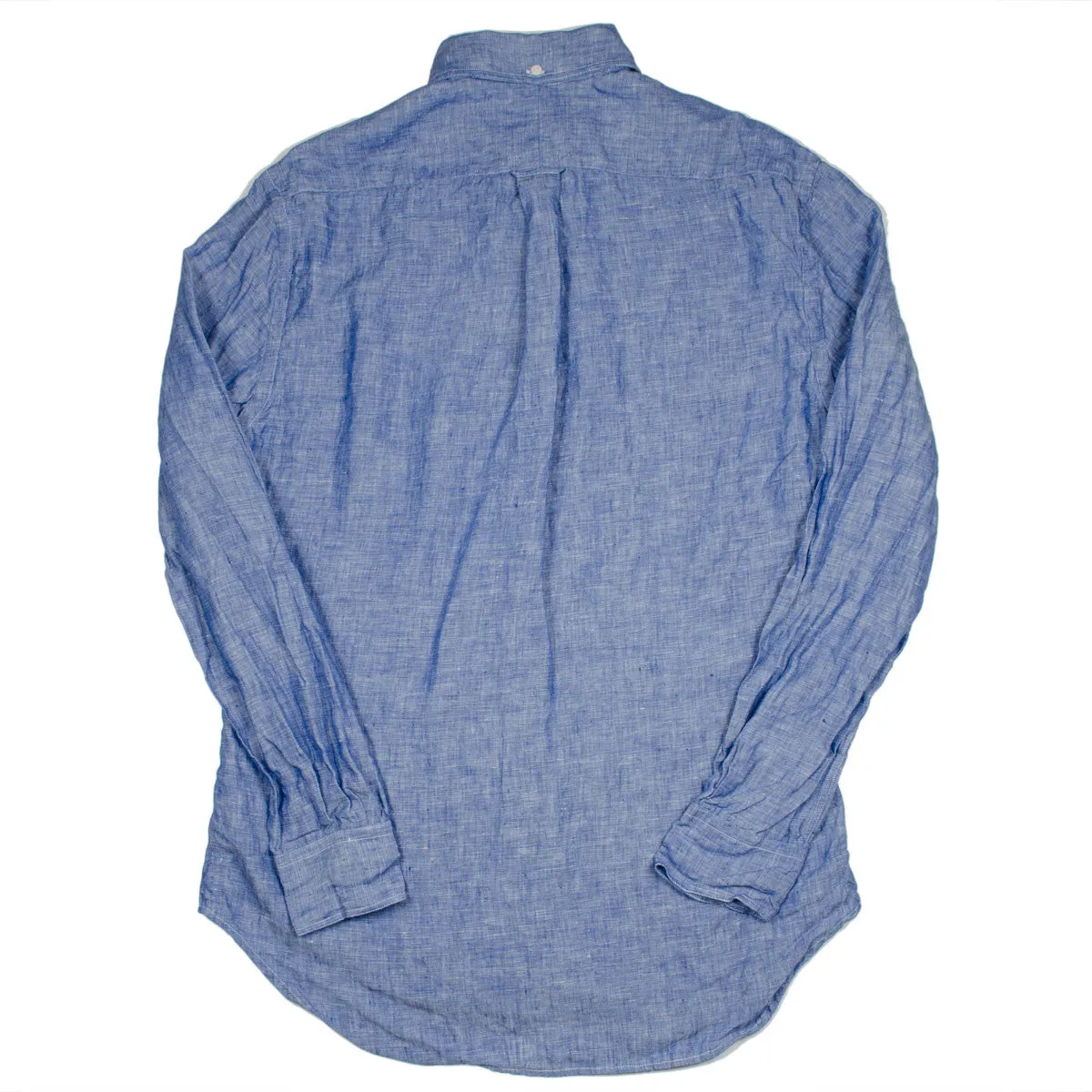 Gitman Vintage Linen Chambray Shirt Blue