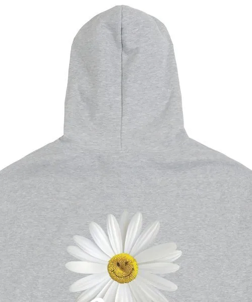 GRAVER Daisy Flower Smile Hoodie Zip Up