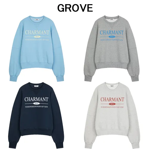 GROVE Street Style Long Sleeves Logo Hoodies & Sweatshirts