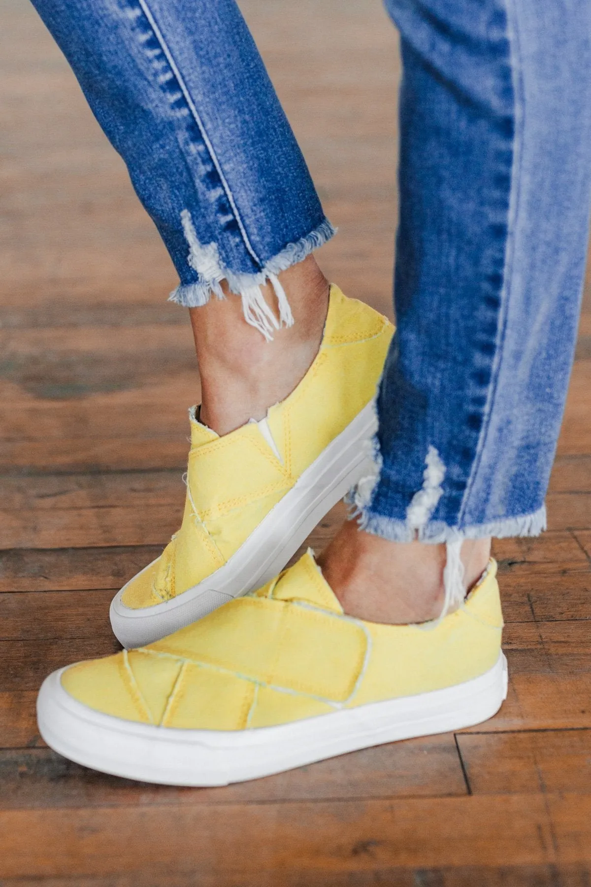 Gypsy Jazz India Sneakers - Yellow | Stylish & Vibrant footwear option