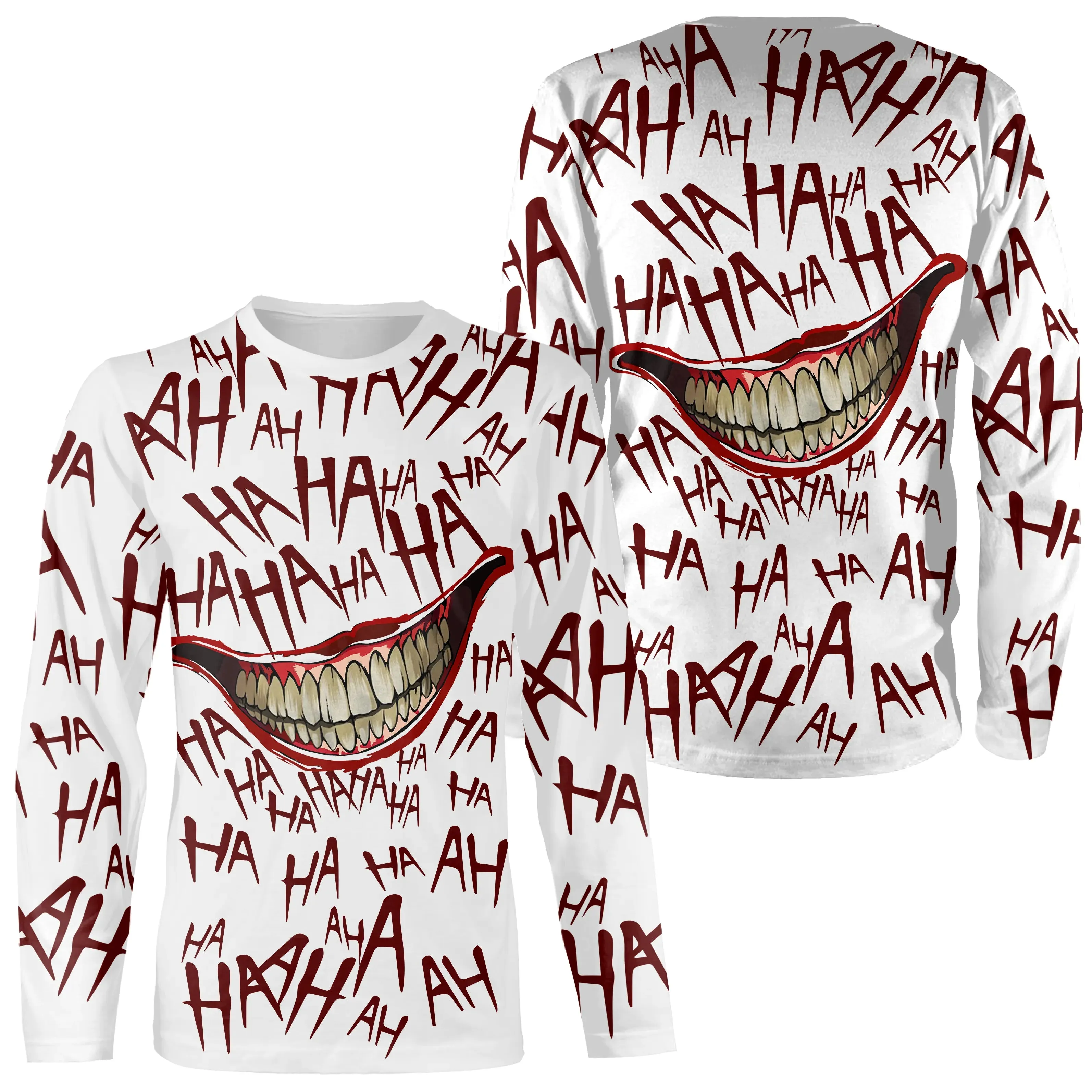 Halloween Joker Smile T-shirt - CT30092348