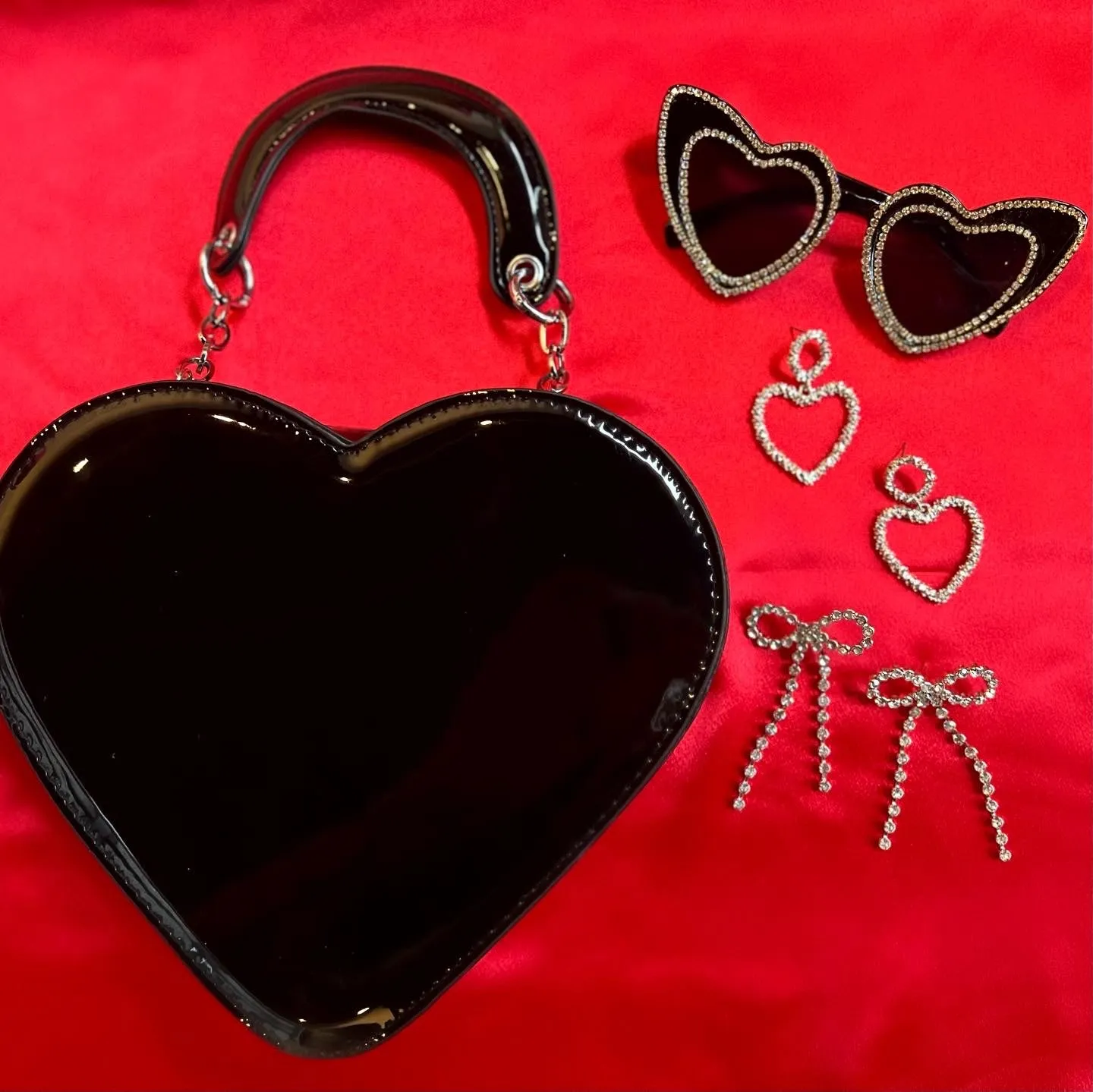 Handbag with Heart Design