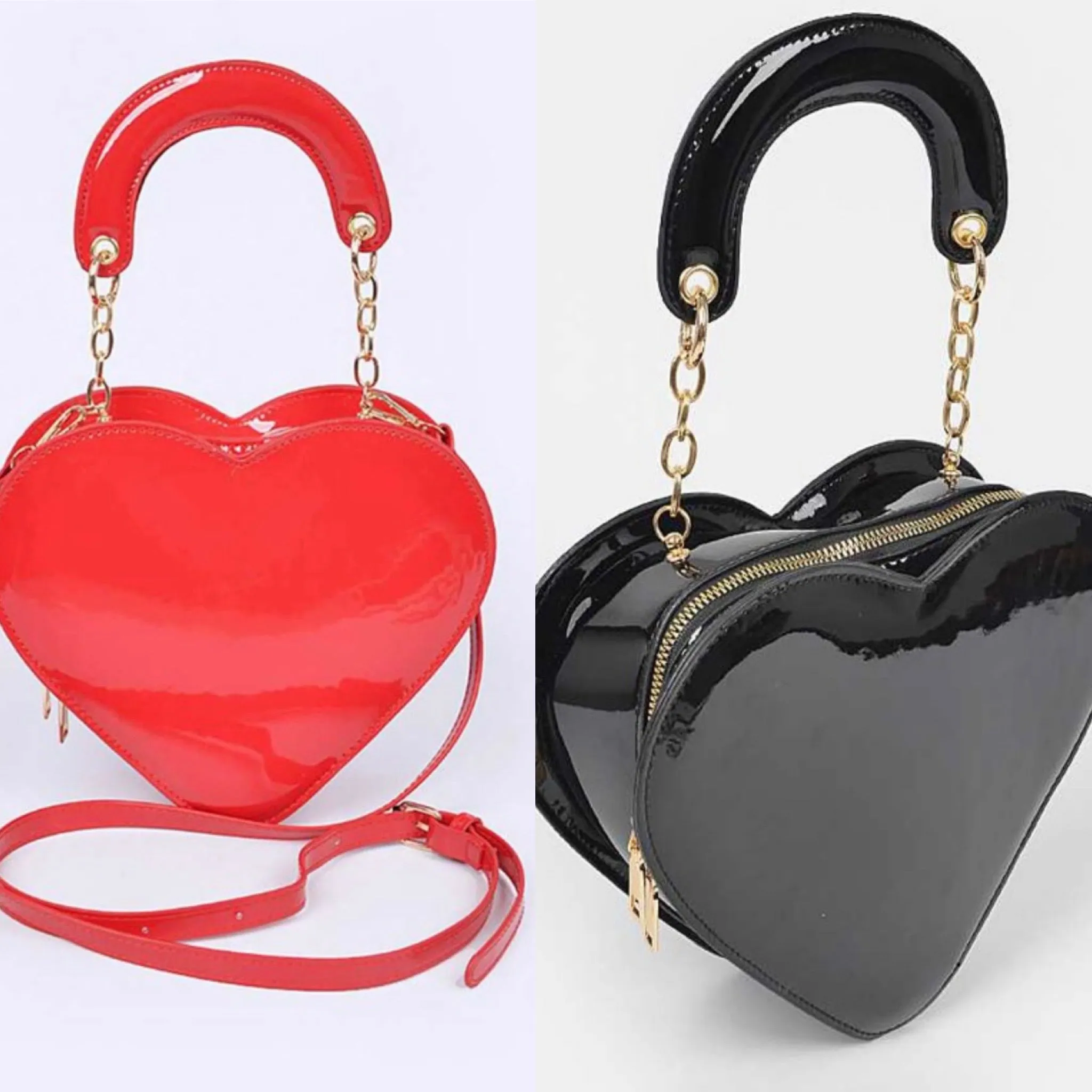 Handbag with Heart Design