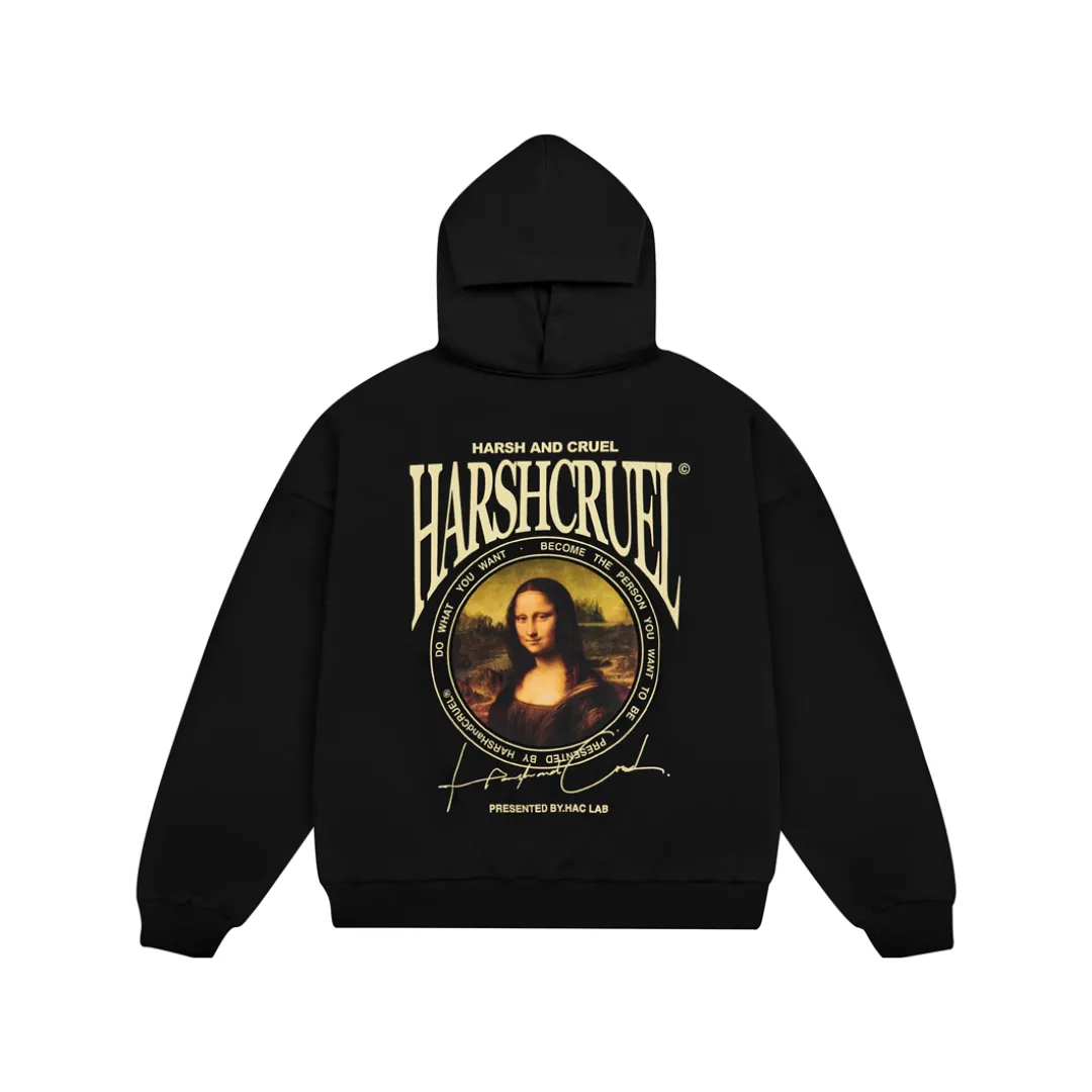 H/C Gioconda Logo Ring Printed Hoodie