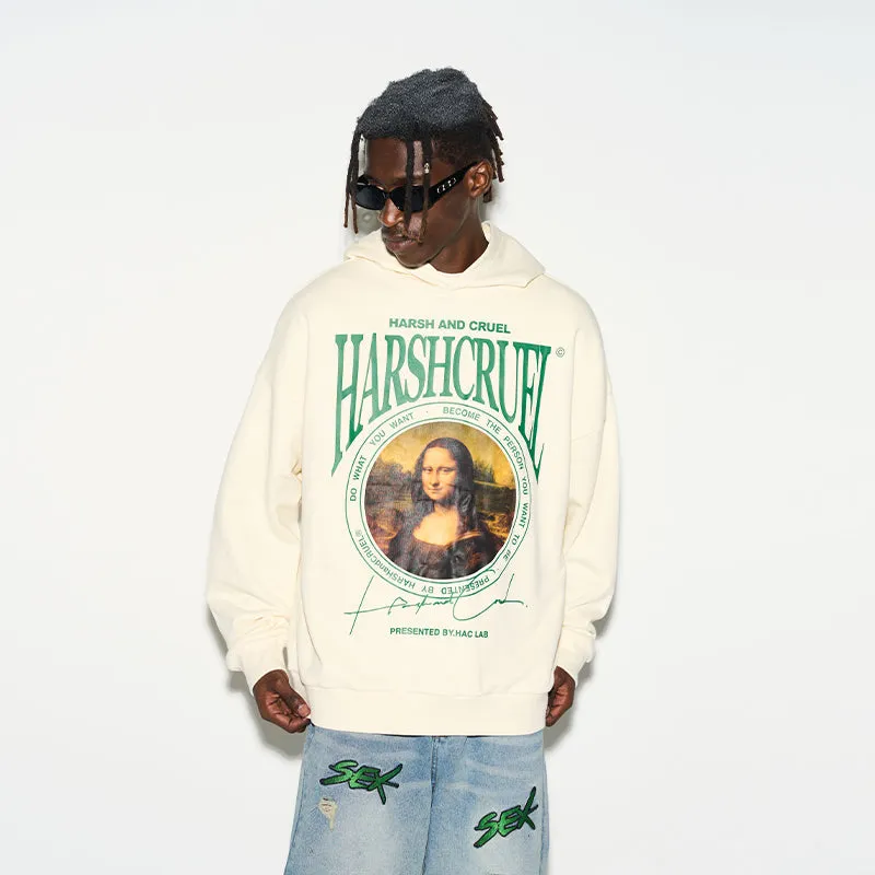 H/C Gioconda Logo Ring Printed Hoodie