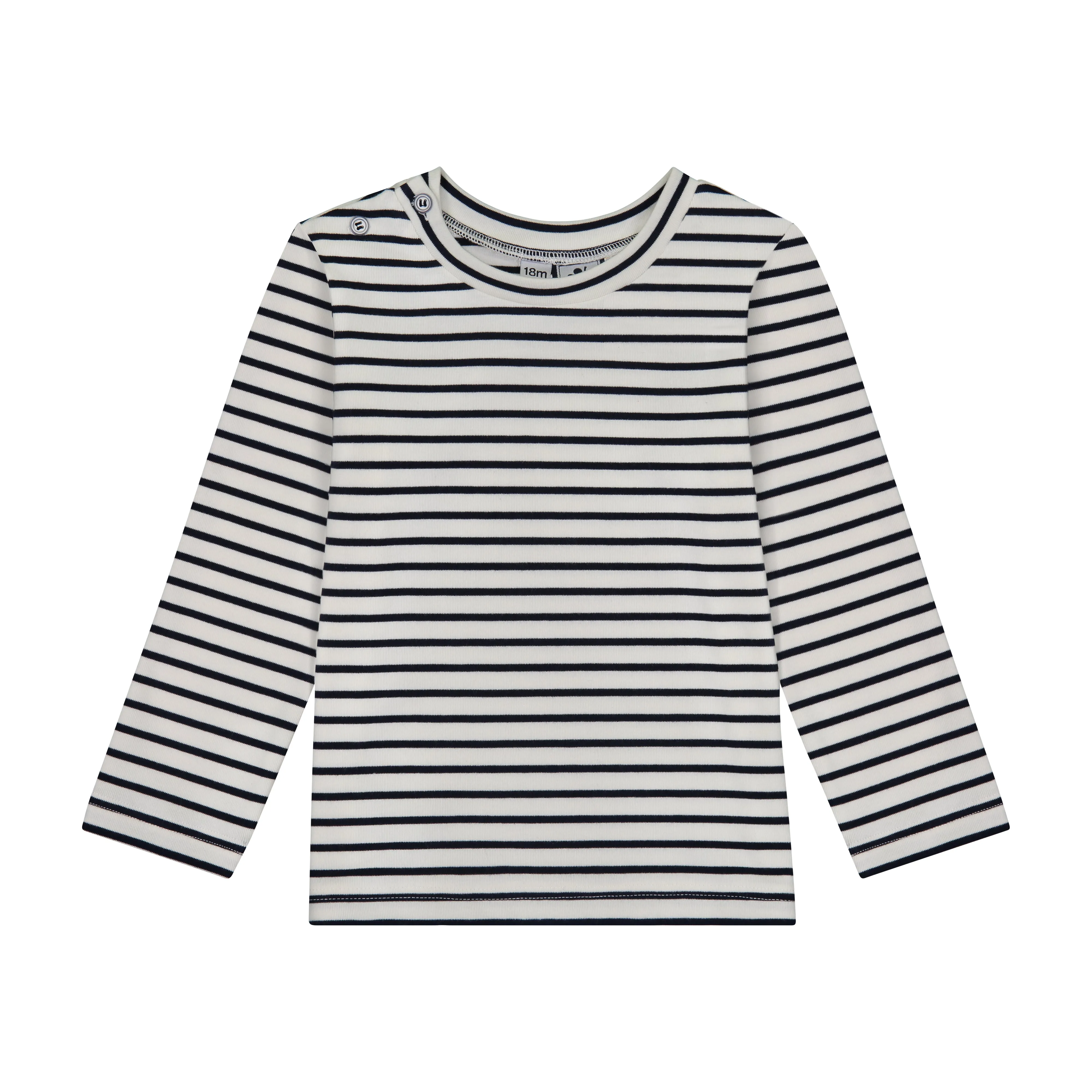 Henry Boys Long Sleeve Tee Navy Stripe