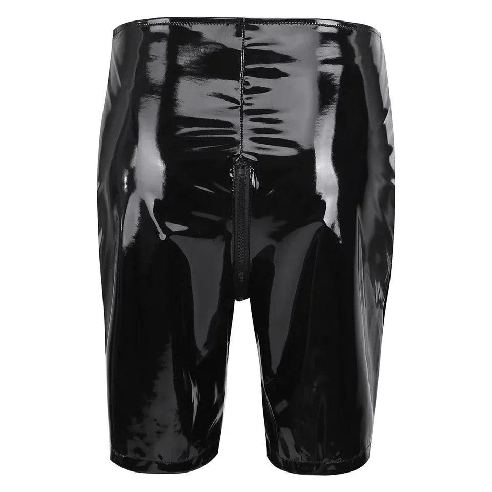 High Waist Leather Rave Pants - Sexy and Stylish