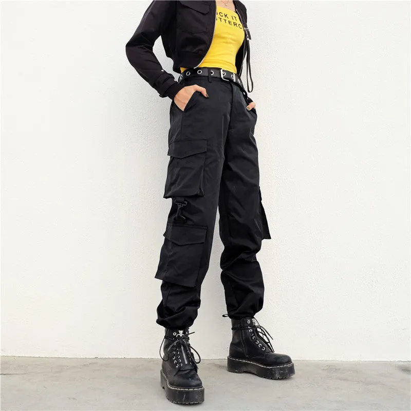 HIPHOP CASUAL PANTS with Multiple Pockets