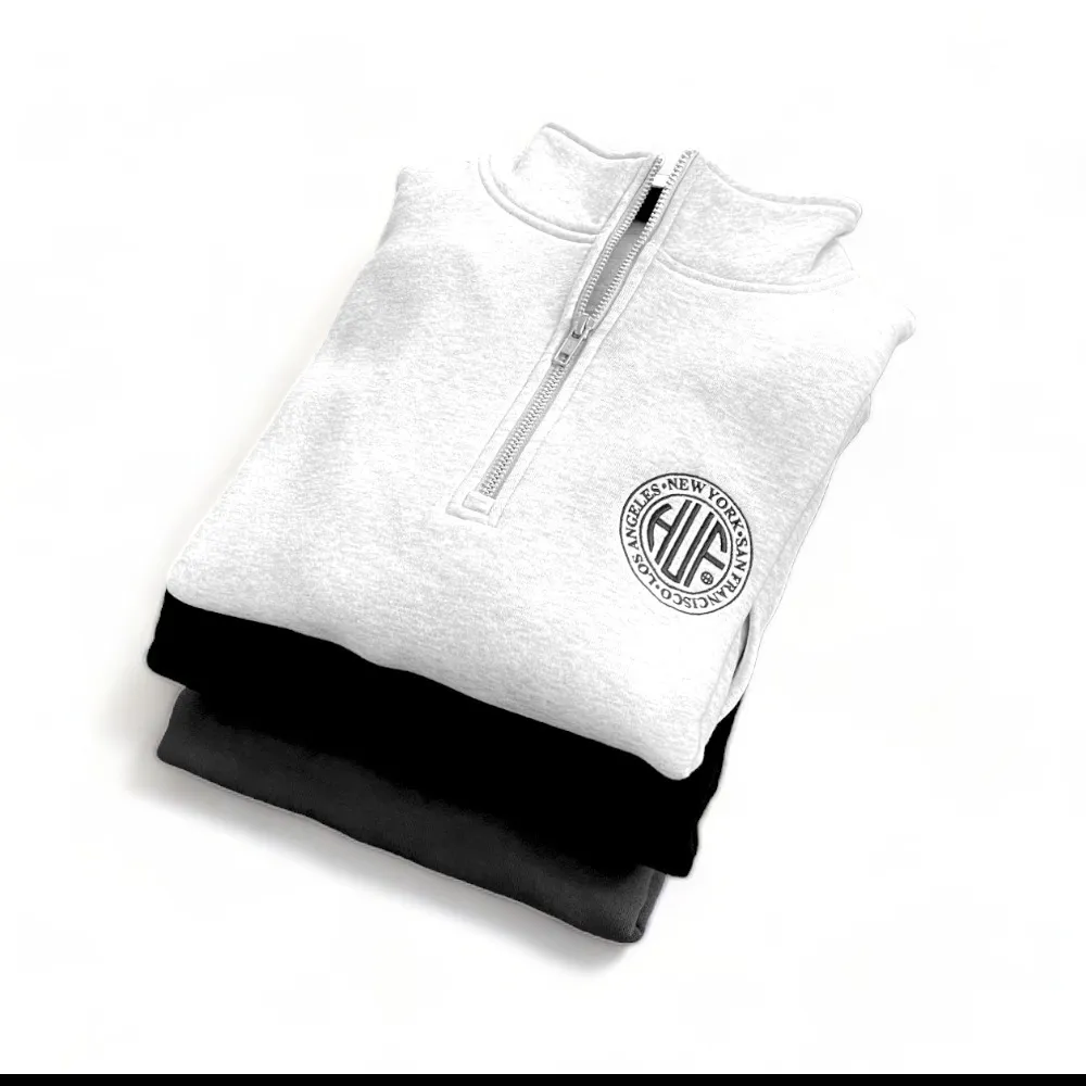 HUF | Long Sleeves Street Style Logo Cotton - Unisex