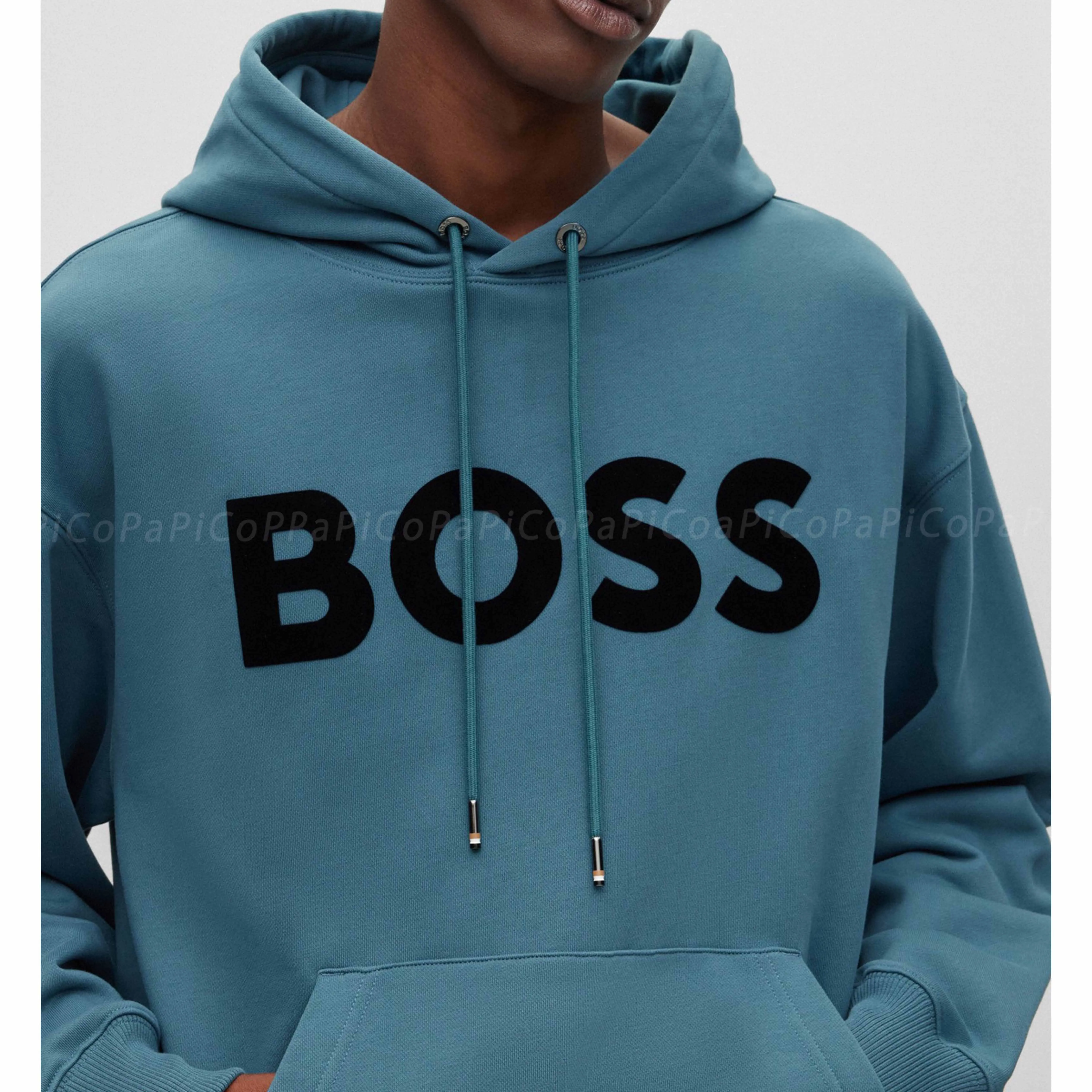 Hugo Boss unisex hoodies - long sleeves, sweat street style, cotton fabric, logo design.