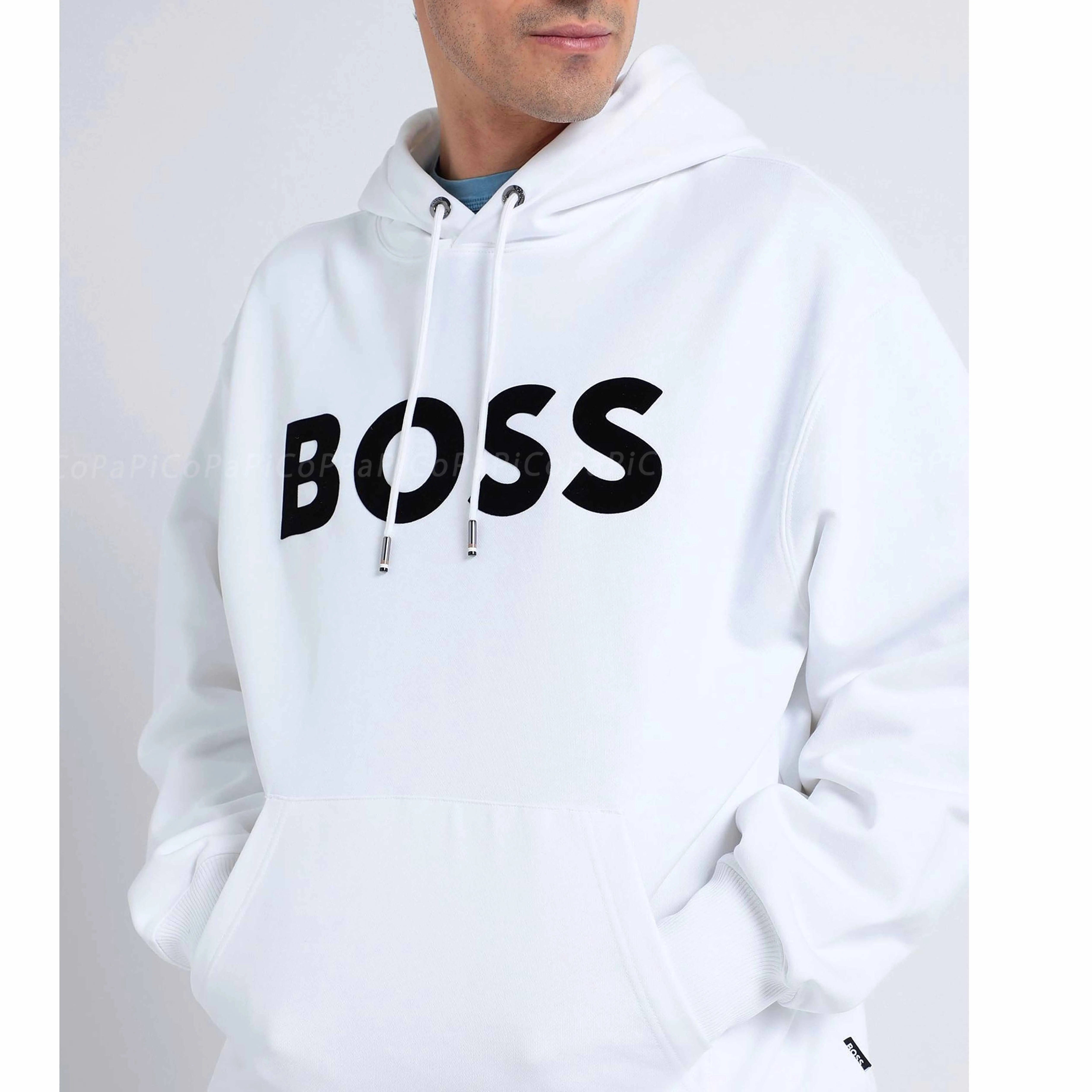 Hugo Boss unisex hoodies - long sleeves, sweat street style, cotton fabric, logo design.