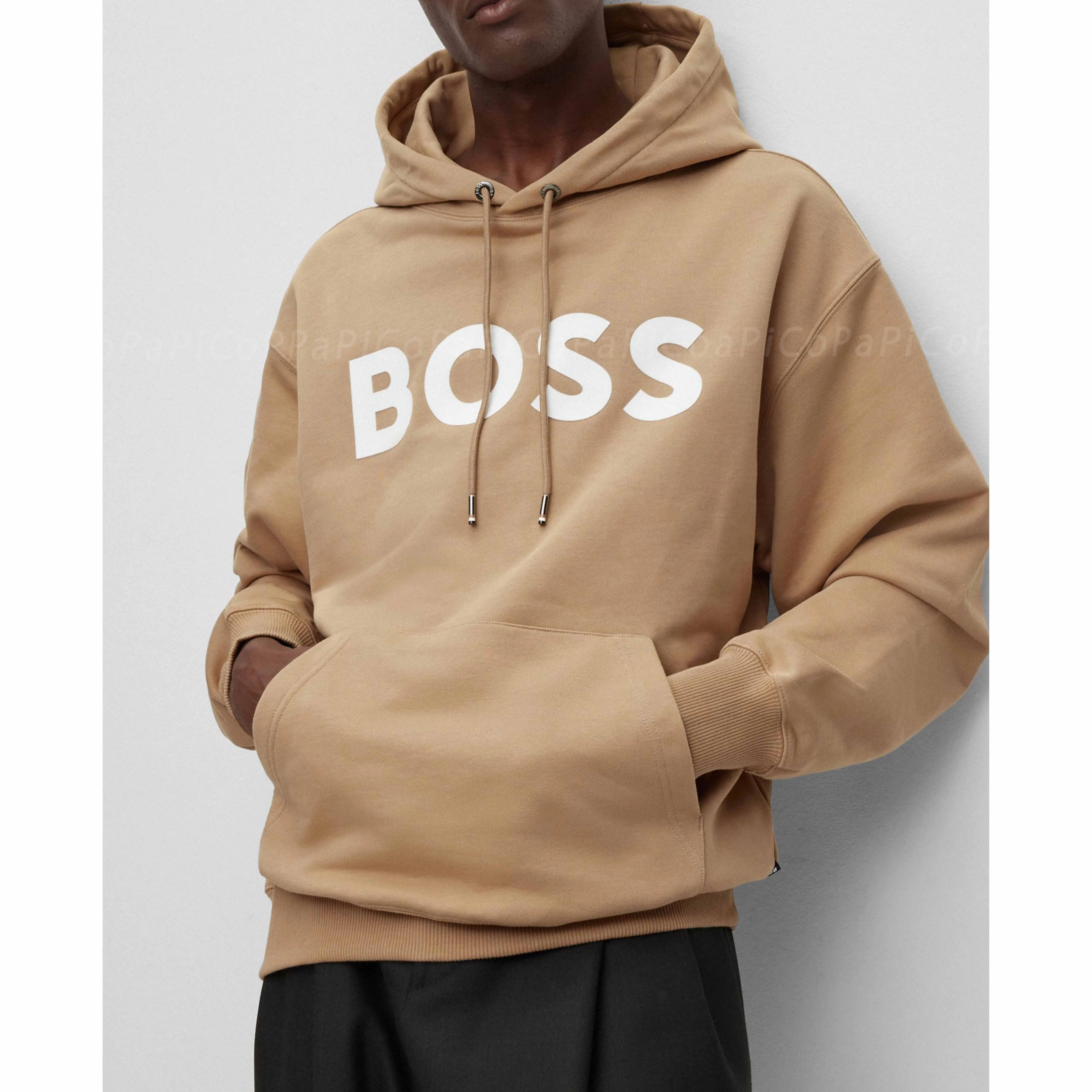 Hugo Boss unisex hoodies - long sleeves, sweat street style, cotton fabric, logo design.