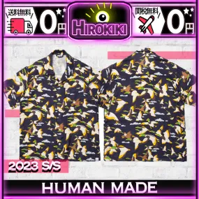 HUMAN MADE  |Unisex Street Style Collaboration Logo Shirts