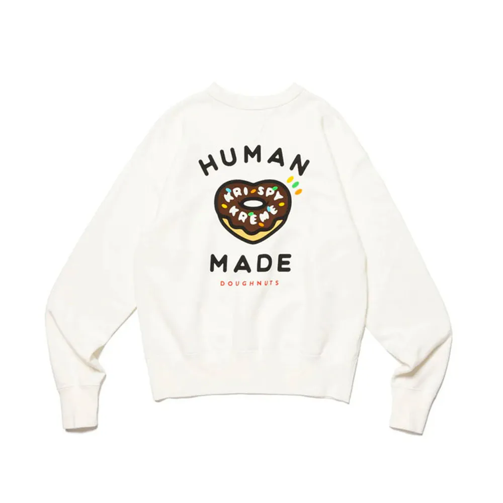 HUMAN MADE  |Unisex Street Style Collaboration Logo Sweatshirts