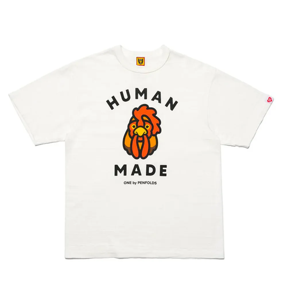 HUMAN MADE  |Unisex Street Style Collaboration Logo T-Shirts