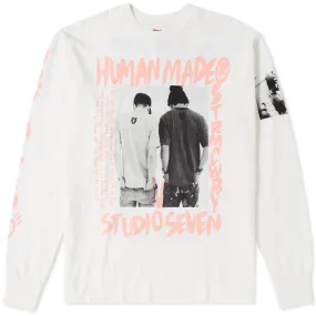 Human Made x Studio Seven Long Sleeve TeePink