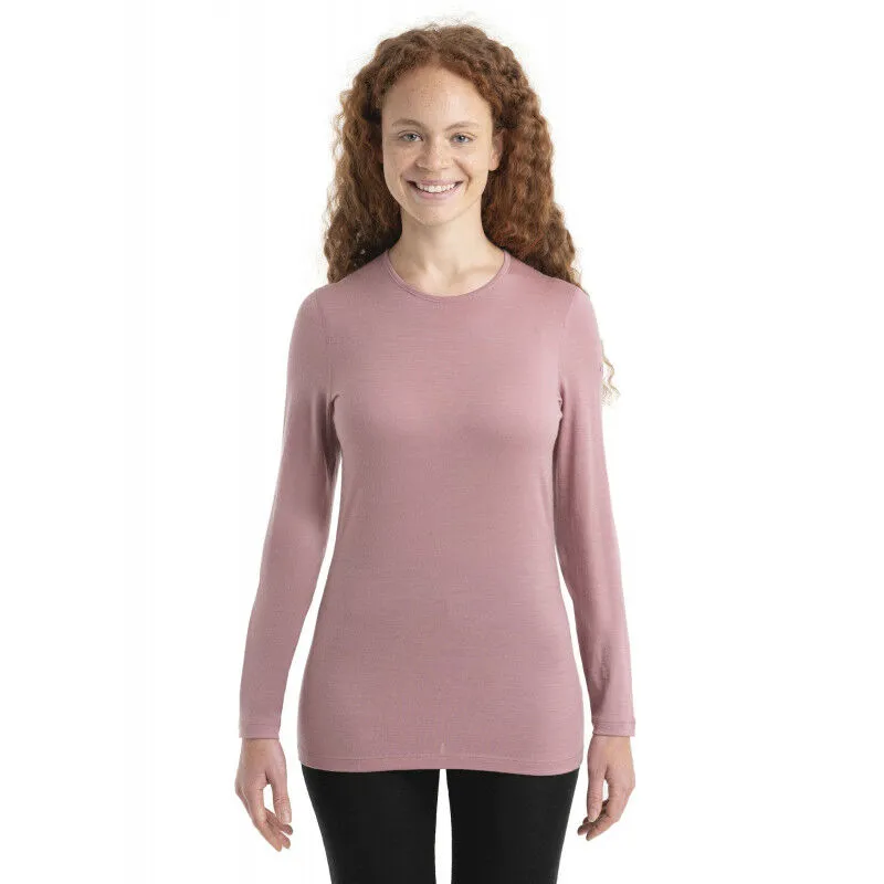 icebreaker  200 Oasis Long Sleeve Crewe - Intimo lana merinos - Donna