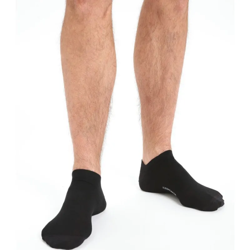 Icebreaker Merino Men's Lifestyle Fine Gauge No Show Socks - Black