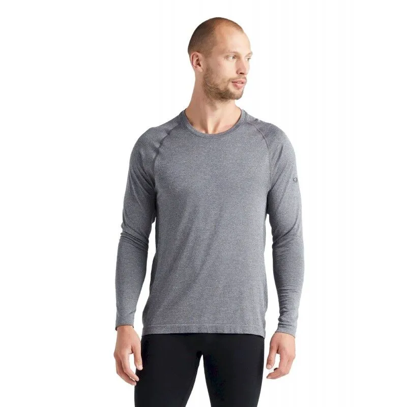 icebreaker  Motion Seamless LS Crewe - Maglia merino - Uomo