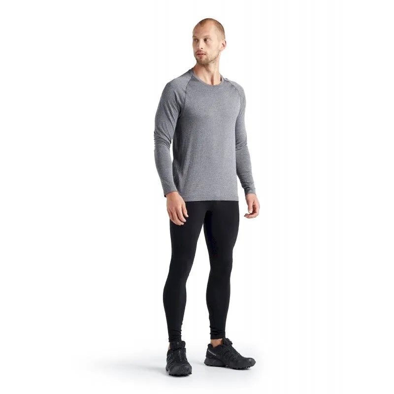 icebreaker  Motion Seamless LS Crewe - Maglia merino - Uomo