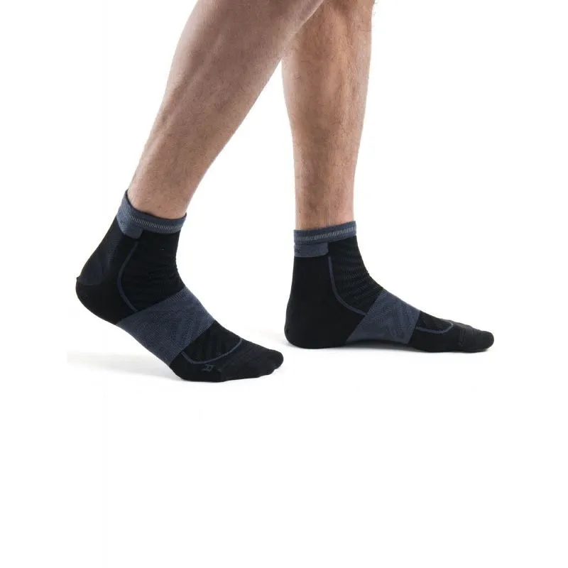 icebreaker  Run+ Ultralight Mini - Calze merino - Uomo