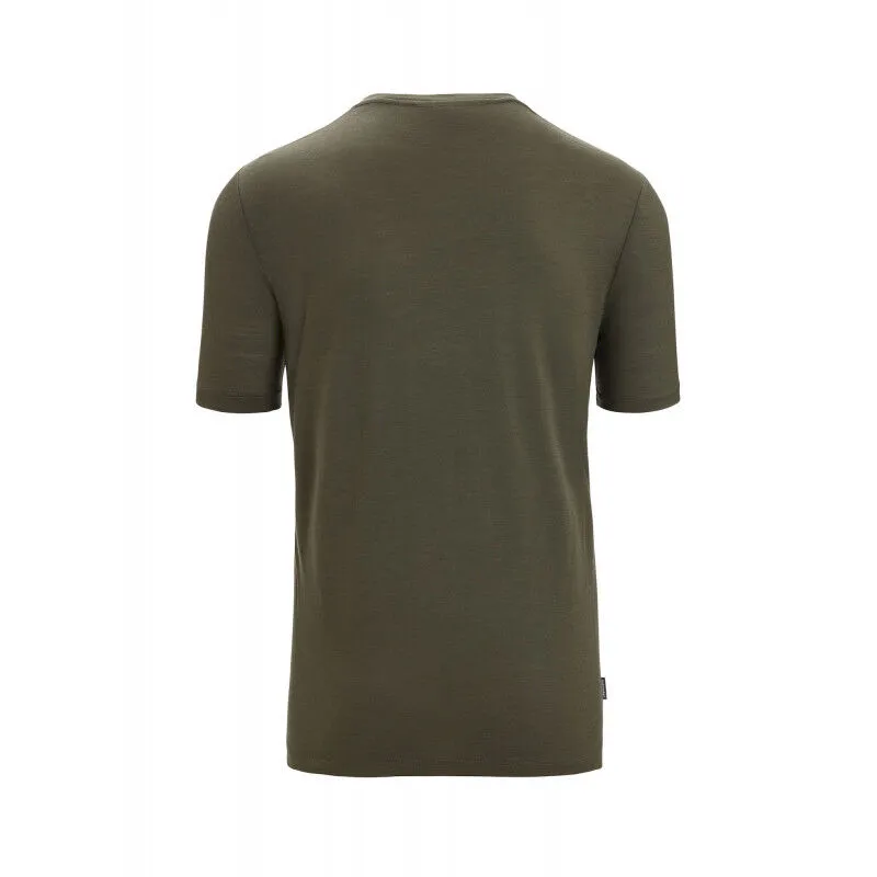 icebreaker  Tech Lite II SS Tee icebreaker Earth - Maglia merino - Uomo