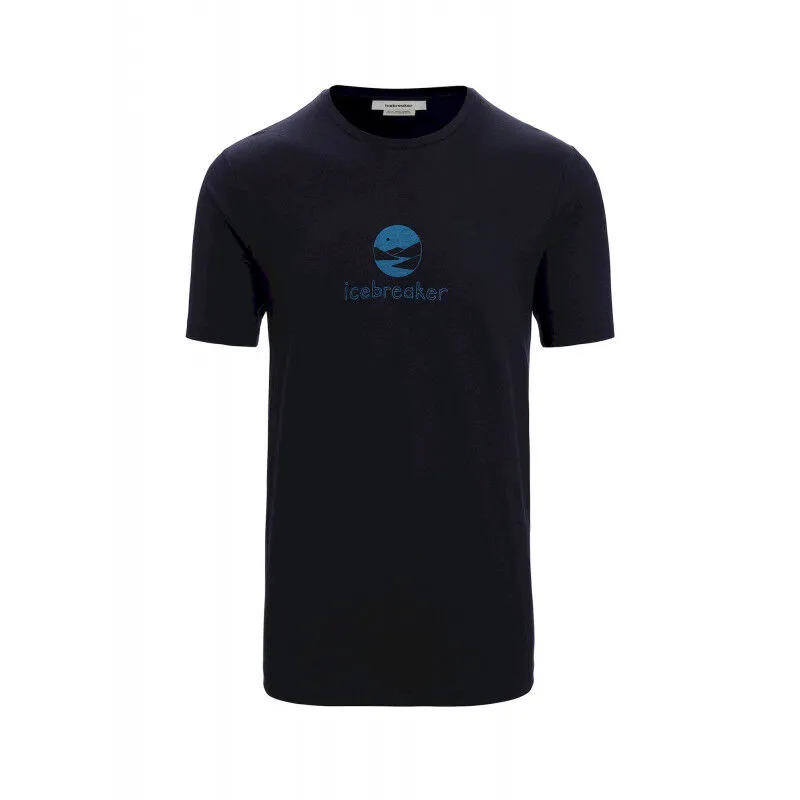 icebreaker  Tech Lite II SS Tee Icebreaker Essential Logo - Maglia merino - Uomo