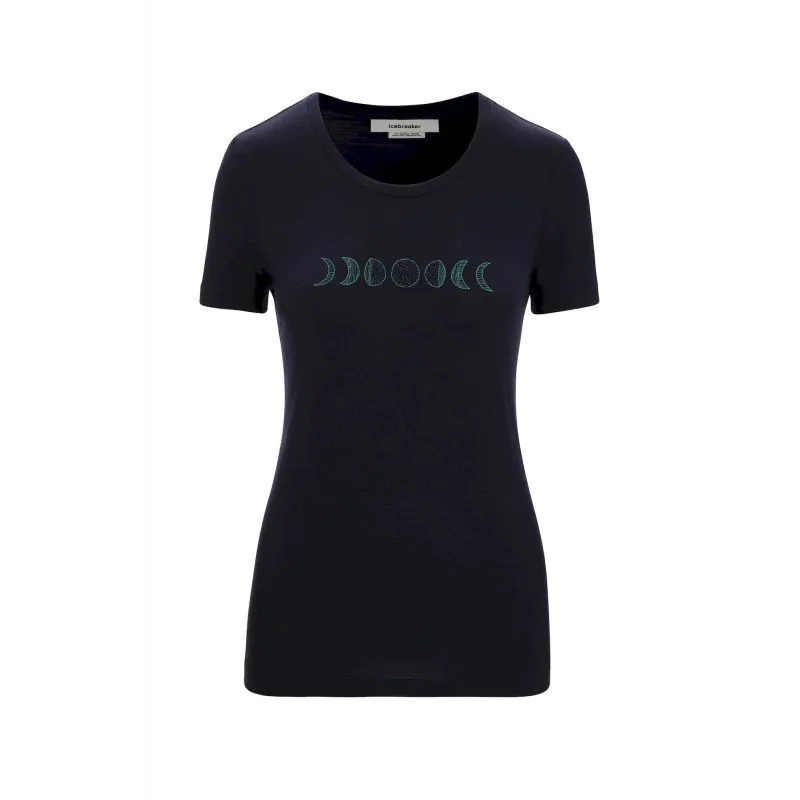 icebreaker  Tech Lite II SS Tee Moon Phase - Maglia merino - Donna