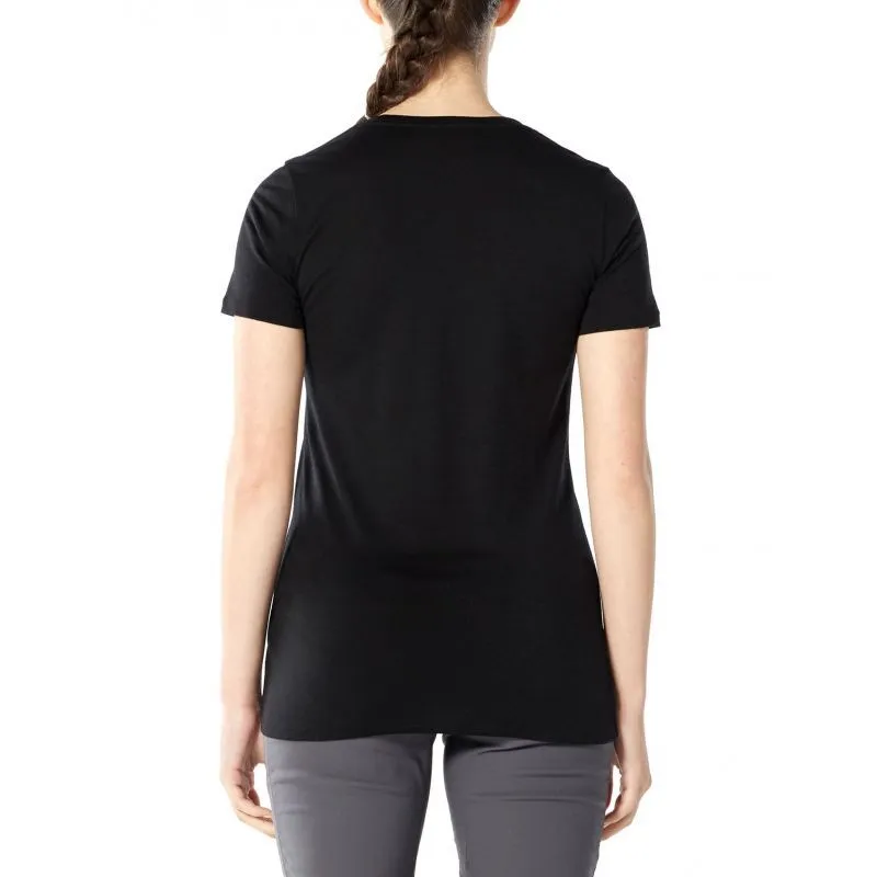 icebreaker  Tech Lite Short Sleeve Scoop Leaf - Maglia merino - Donna