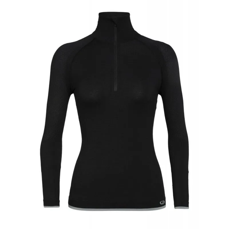 icebreaker  Wmns 200 Zone Seamless LS Half Zip - Intimo - Donna