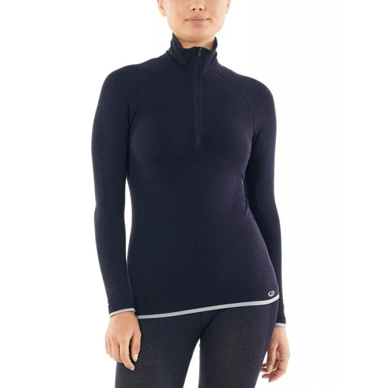 icebreaker  Wmns 200 Zone Seamless LS Half Zip - Intimo - Donna