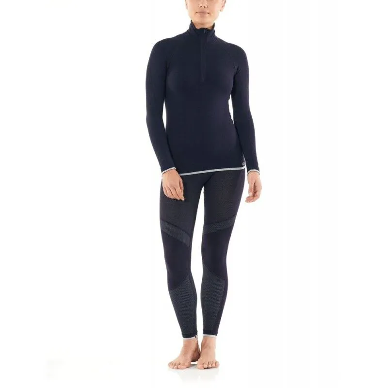 icebreaker  Wmns 200 Zone Seamless LS Half Zip - Intimo - Donna