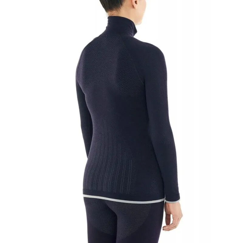 icebreaker  Wmns 200 Zone Seamless LS Half Zip - Intimo - Donna