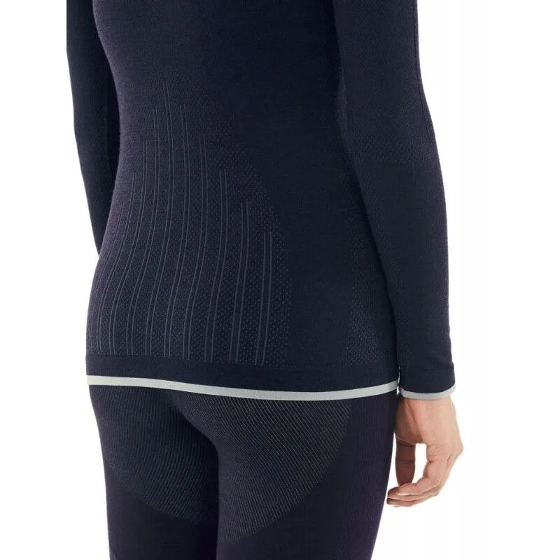 icebreaker  Wmns 200 Zone Seamless LS Half Zip - Intimo - Donna