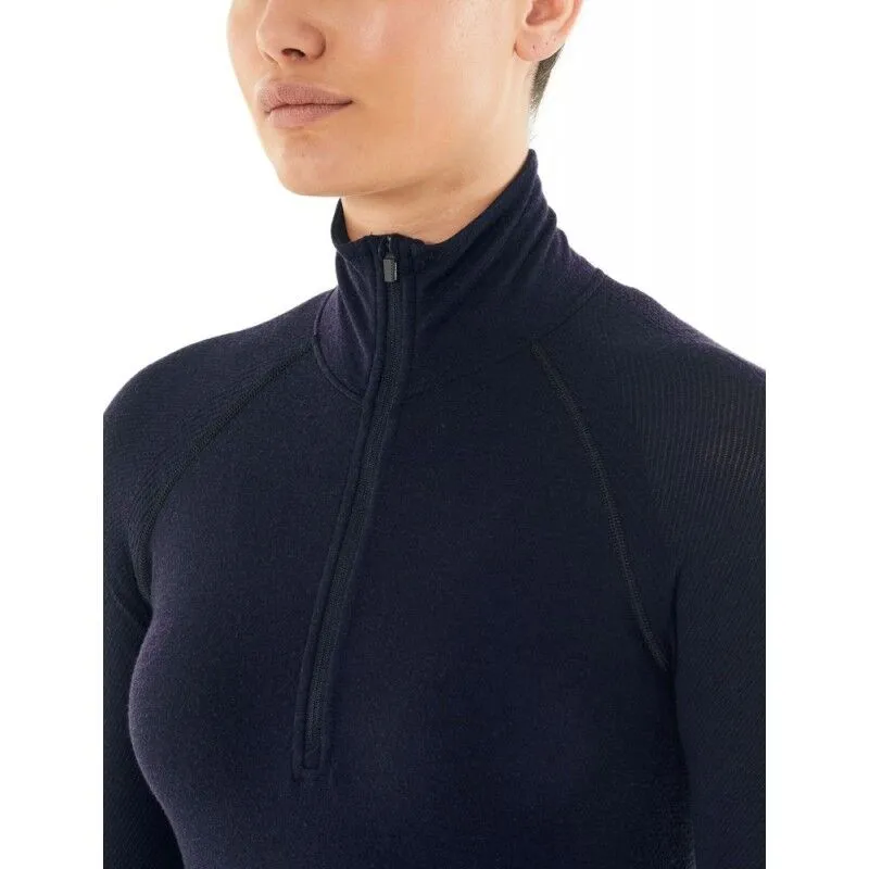 icebreaker  Wmns 200 Zone Seamless LS Half Zip - Intimo - Donna