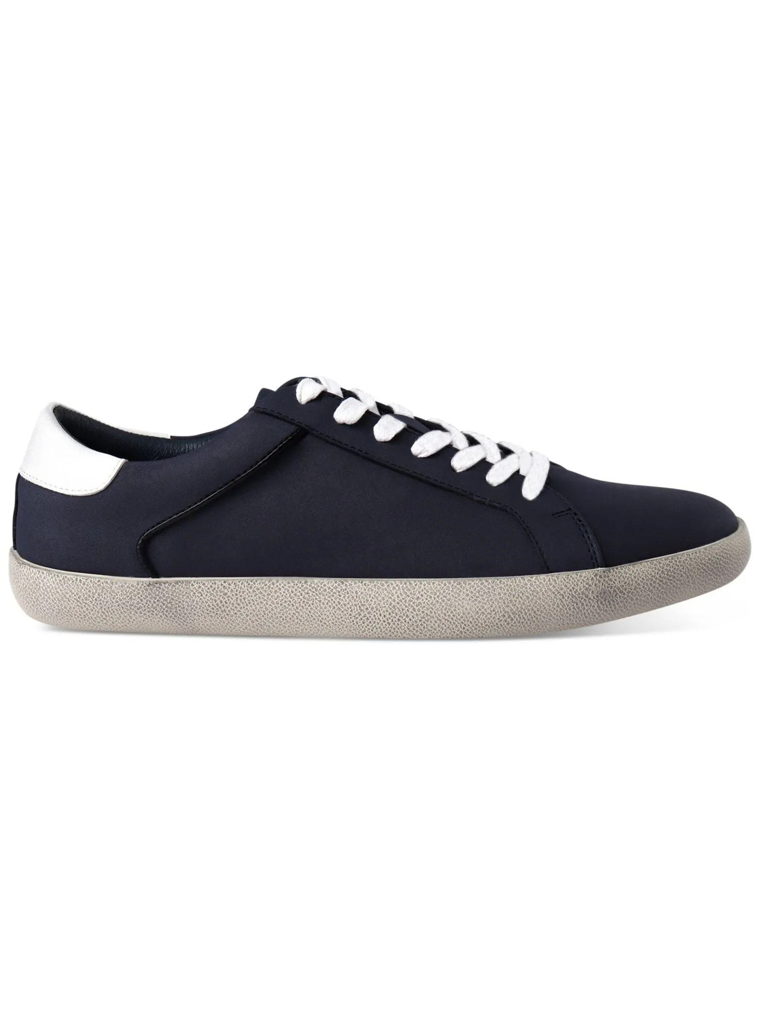 INC Men's Navy Padded Damon Sneakers - Round Toe Lace-Up Shoes