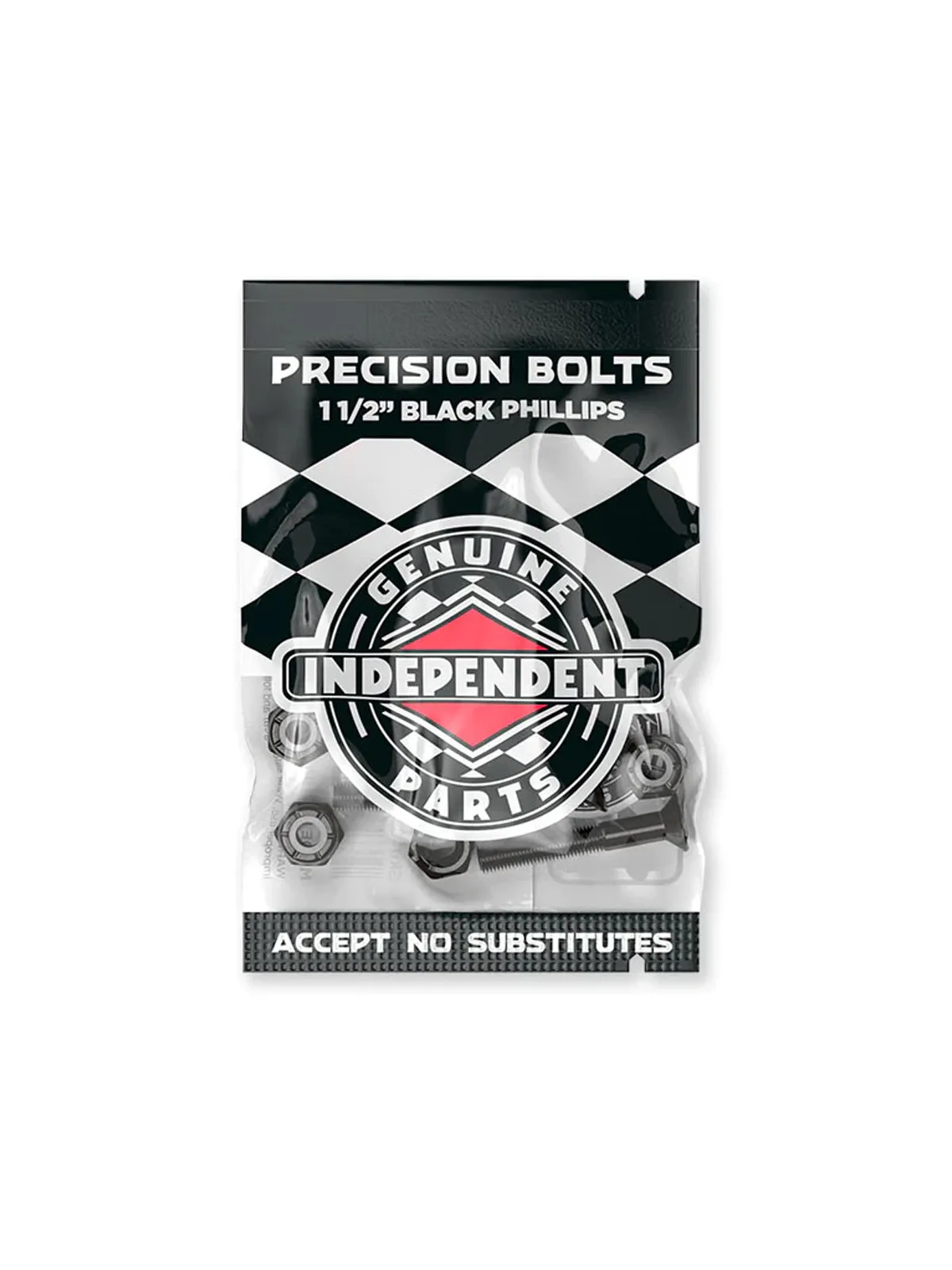 Independent Trucks  Indy Bolts Phillips Black 1 1/2"