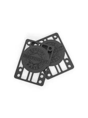 Independent Trucks  Indy Riser Pads (Pack of 2) Black 1/8"