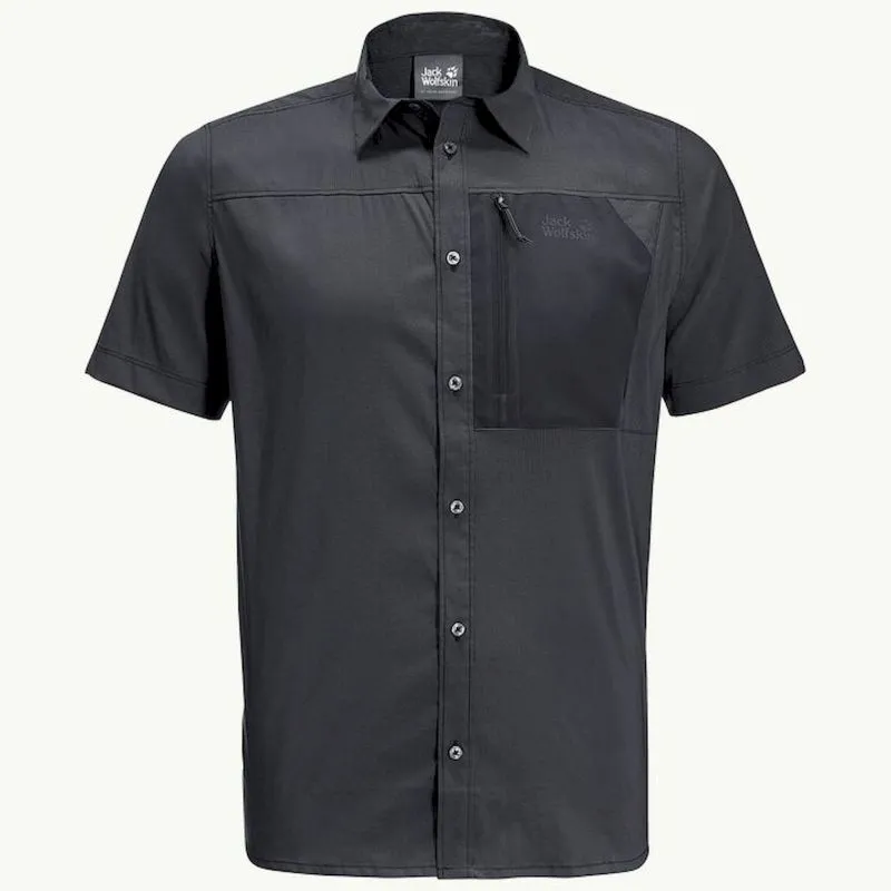 Jack Wolfskin  Kenovo II S/S - Camicia - Uomo