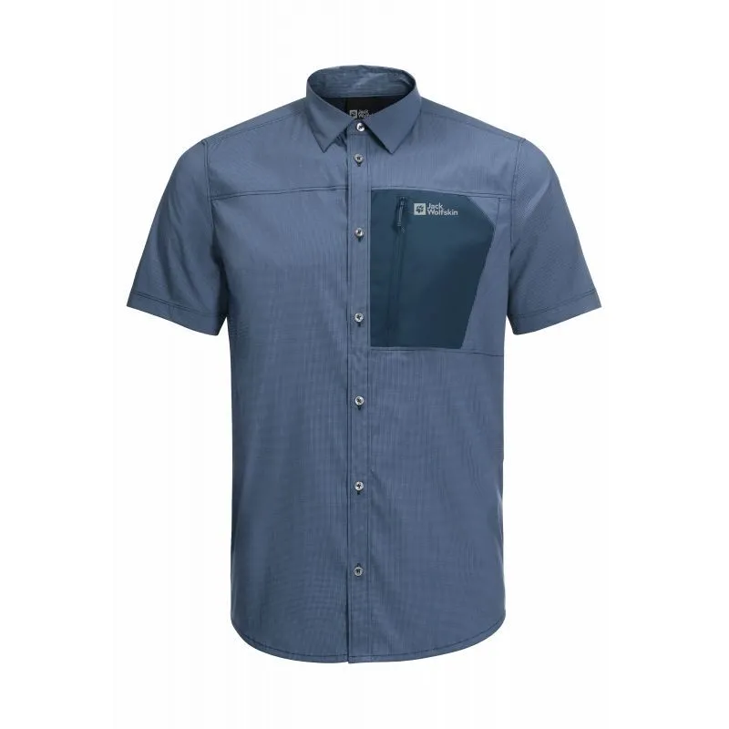 Jack Wolfskin  Kenovo II S/S - Camicia - Uomo