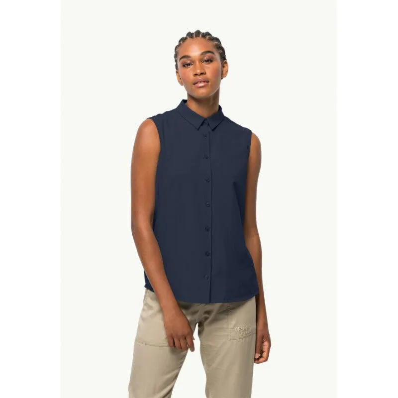 Jack Wolfskin  Sonora Sleeveless Shirt - Camicia - Donna