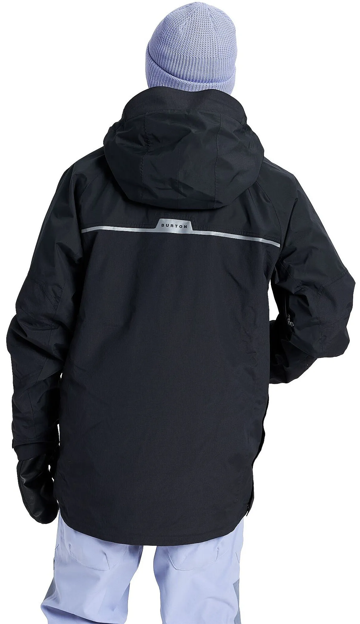 jacket Burton Frostner Anorak 2L - True Black - men´s