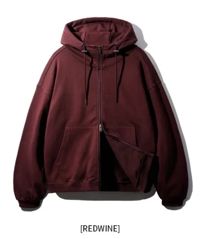 Jemut Highneck Heavy Hood Zip-Up