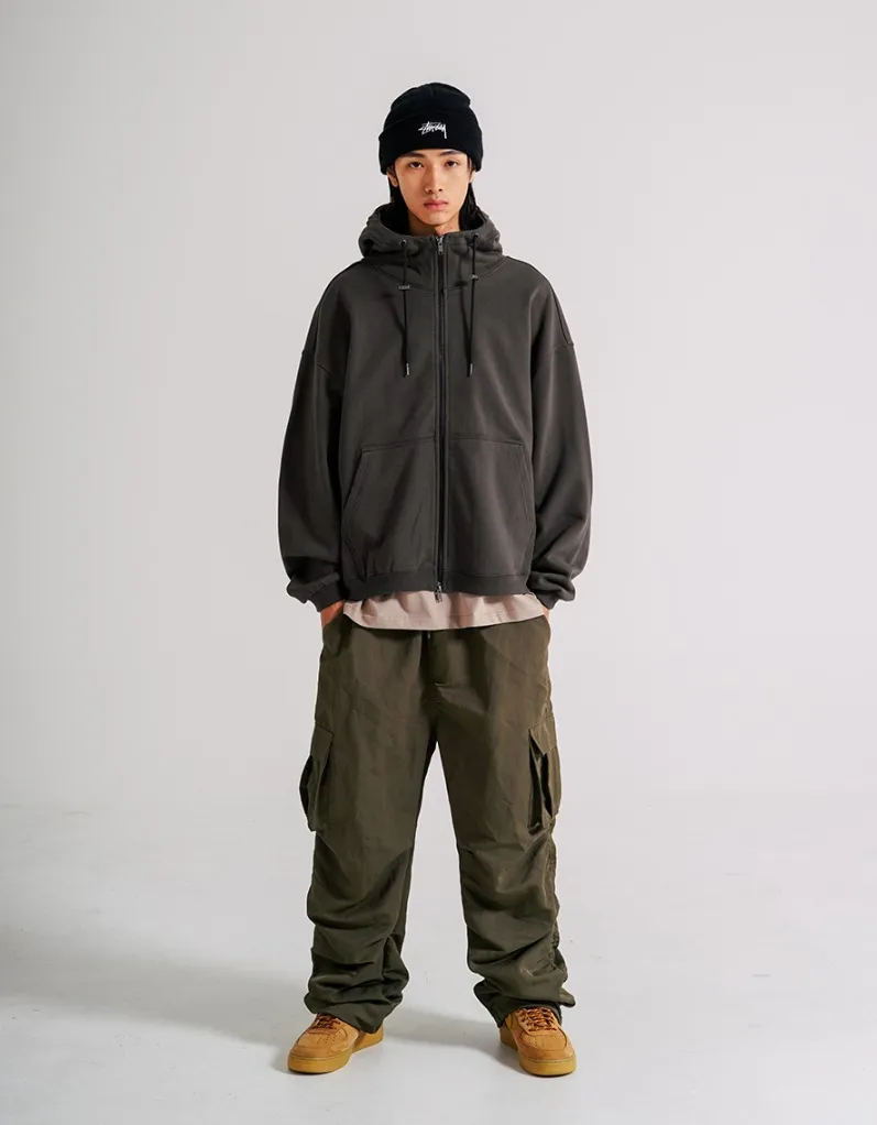 Jemut Highneck Heavy Hood Zip-Up