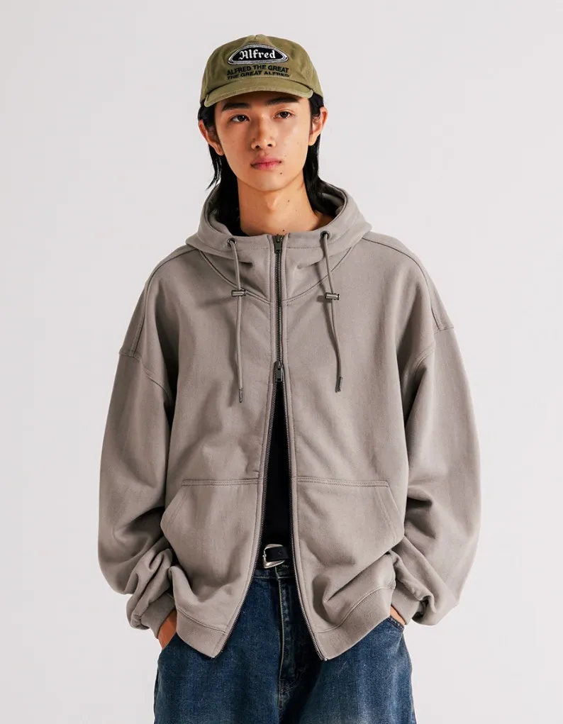 Jemut Highneck Heavy Hood Zip-Up