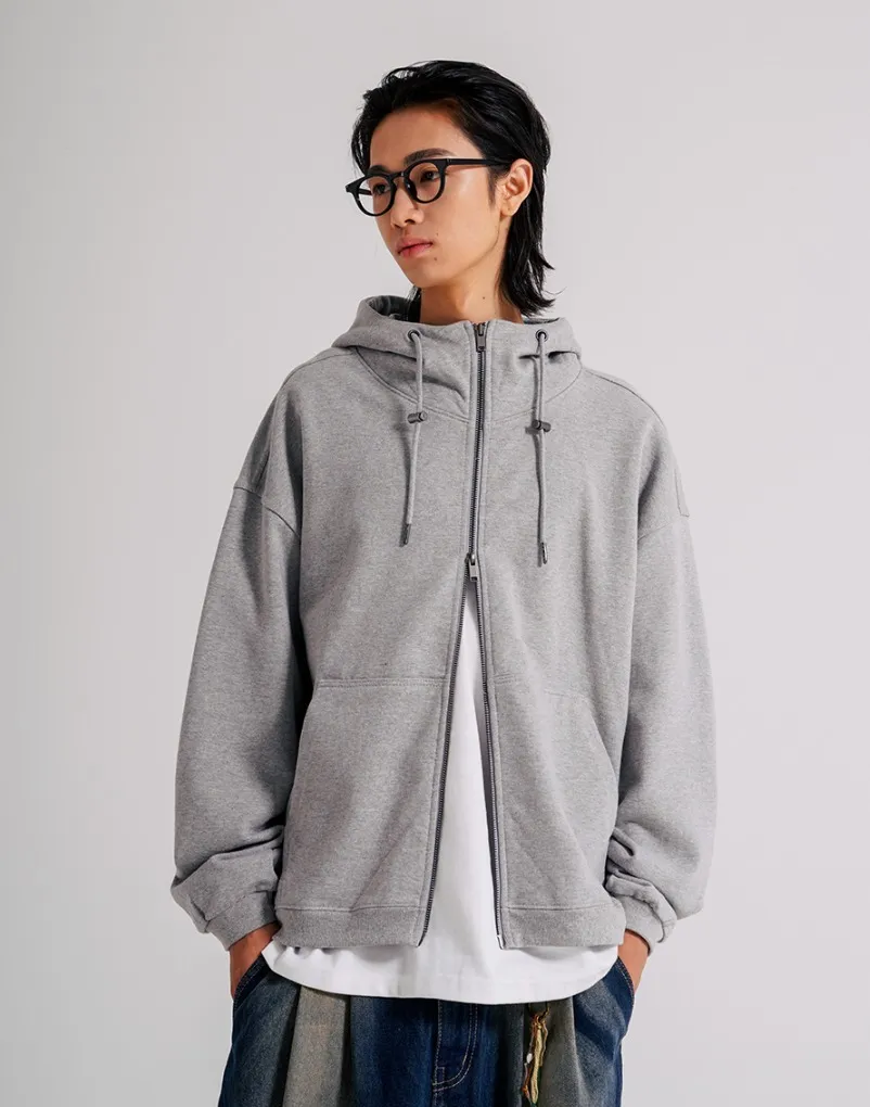 Jemut Highneck Heavy Hood Zip-Up