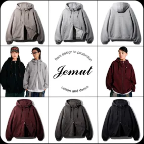 Jemut Highneck Heavy Hood Zip-Up